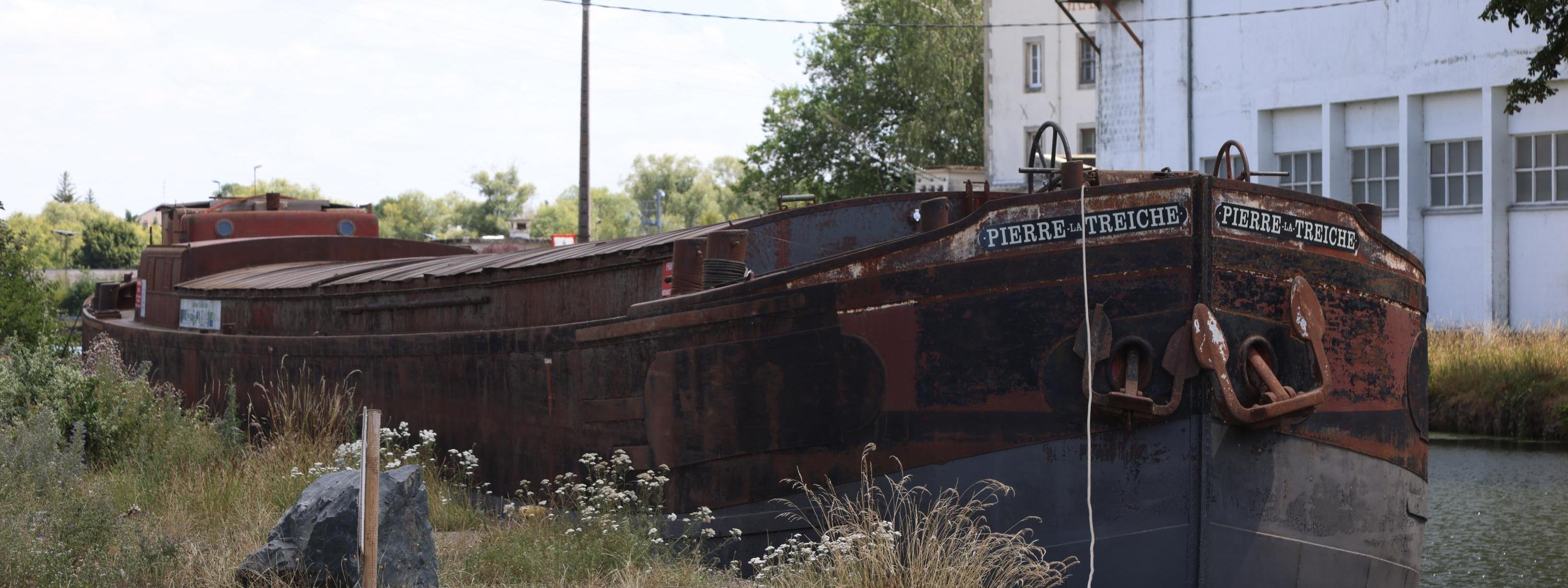 Pierre la Treiche Binnenvaart in Beeld